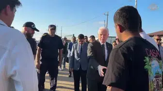 Silivri'de devam eden arama-kurtarma çalışmalarını İstanbul Valisi Davut Gül yerinde inceledi