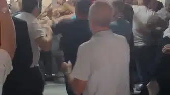Elazığ adliyesinde gergin anlar: Taraflar arasında tekmeli kavga