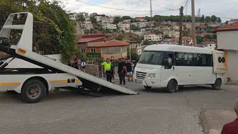 Yatağan'da yaşanan kazada 4 öğrenci hastaneye kaldırıldı