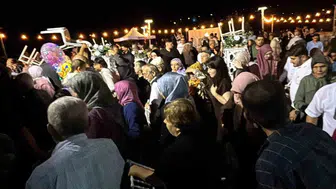Ani yağmur düğünü beklenmedik bir şekilde sonlandırdı