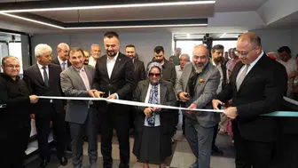 Talas'ta Tezhip-Hat-Ebru-Yakma Eserler Sergisi açıldı