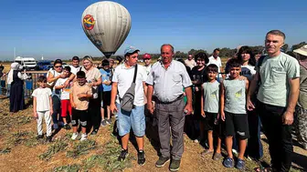 Efelerli çocuklar havacılık festivalinde unutulmaz anlar yaşadı
