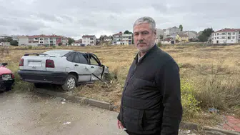 Eskişehir'de galerici çarpan sürücüye seslendi: Zararımı karşılasın