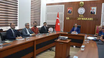 Salihli'de üniversite güvenliği için toplantı yapıldı