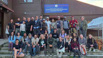 Uluslararası arazi ornitolojisi eğitimi ile genç araştırmacılar bir araya geldi