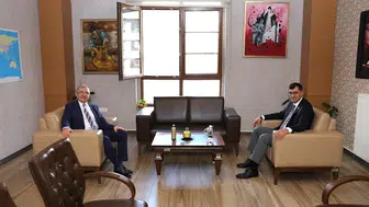 Kütahya'nın geleceği için iş birliği mesajı: Başkan Kahveci, Vali Yardımcısı Bekarlar'ı ziyaret etti