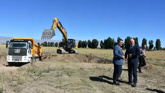 Erzurum'da yeni spor kampüsünün inşaatı başladı