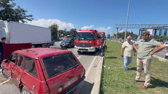 Samsun’da trafik kazası: 3 yaralı arasında çocuklar da var