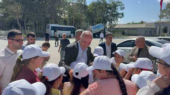 Aşkale çimento tesislerinde çocuklara özel etkinlik düzenlendi