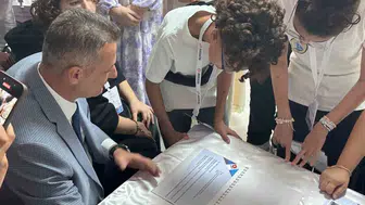 Bodrum'da Erasmus projesi kapsamında Alman öğrenciler buluştu