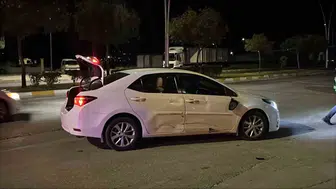 Çorum'da trafik kazası: motosikletli yaralı