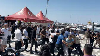 Silivri'de gemi kazası sonrası basın mensuplarına saldırı gerçekleşti