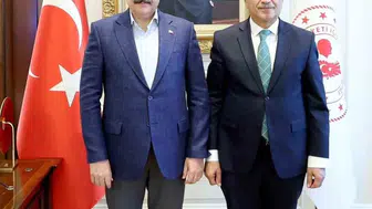 Malatya’nın geleceği için önemli görüşme: Başkan Er, Bakan Çiftçi ile bir araya geldi