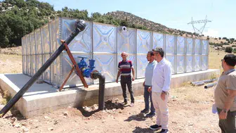 Antalya Büyükşehir, Elmalı Yalnızdam Mahallesi'ne yeni sulama tesisleri kazandırıyor