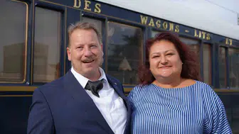 Efsanevi Orient Express, Edirne’den geçiş yaptı ve İstanbul’a ilerliyor