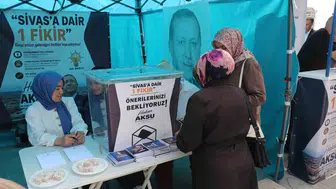 Sivas’ta vatandaşların fikirleri dinleniyor: AK Parti projeye start verdi