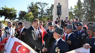 Balıkesir Büyükşehir Belediye Başkanı Ahmet Akın'dan gazilere anlamlı mesaj