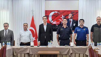 Bozyazı'da okul güvenlik önlemleri gözden geçirildi