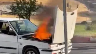Siirt’te yangın tehlikesine hızlı müdahale: belediye şoförü otomobildeki alevleri söndürdü