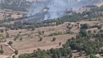 Büyükorhan'daki yangın hızlı bir şekilde kontrol altına alındı