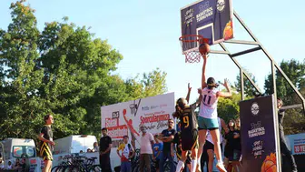 Sakarya'da ücretsiz sokak basketbolu turnuvası heyecanı