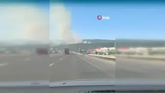 Bilecik'te çöplükten ormana sıçrayan yangına müdahale devam ediyor