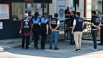 Trabzon'da okul çevrelerinde güvenlik önlemleri artırıldı