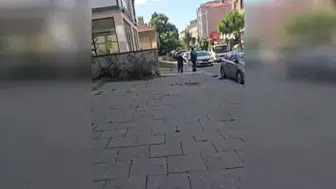 Pendik'te temizlik personelinden duyarlı davranış: Yaşlı kadının yardımına koştu