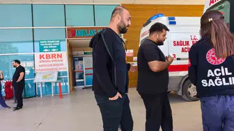 Bursa'da iş kazasında kopan parmak buz torbasıyla taşındı