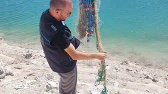 Çavdarhisar Barajı'nda yasadışı avcılığa karşı sıkı denetim