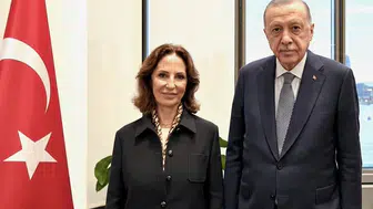 KUTSO Başkanı Esin Güral Argat, Cumhurbaşkanı Erdoğan ile görüştü