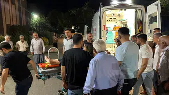 Kahta'da otomobilin çarptığı yaya hastaneye kaldırıldı