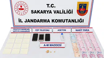 Sakarya'da jandarmadan uyuşturucu operasyonu: 3 tutuklama