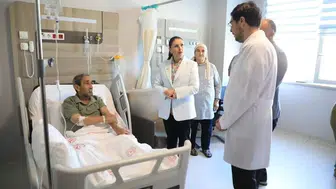 Vali arslan, gazi soyöz’ü hastanede ziyaret ederek geçmiş olsun dileklerini iletti