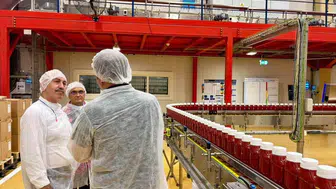 Susurluk'ta tarımsal üretim ve gıda sanayisi incelendi