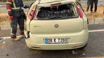 Çine'de trafik kazasında 4 kişi yaralandı