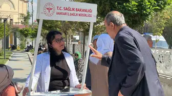 Yüksekova'da sağlık taraması etkinliği: Vatandaşlar sağlık kontrollerine ilgi gösterdi