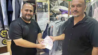 Dürüst esnaf paranın sahibine ulaştı: İçim rahatladı