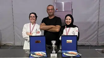 Düzce Üniversitesi gastronomi öğrencileri gümüş madalya kazandı