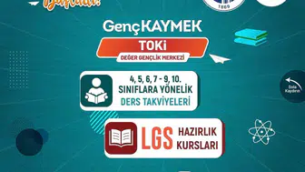 Kayseri'de gençlere yönelik eğitim fırsatları devam ediyor