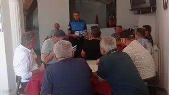 Niğde'de polis dolandırıcılığa karşı vatandaşları bilinçlendiriyor
