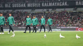 Konyaspor ve Filistin Milli Takımı dostluk maçında berabere kaldı