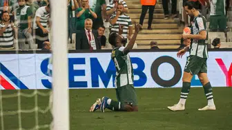 Bursaspor'un yıldızı Iheanacho, 5 maçta 6 golle dikkat çekiyor
