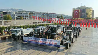 Aydın Büyükşehir Belediyesi filosuna 150 milyon TL’lik takviye araçlar eklendi