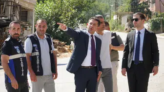 Feke'de projeler yerinde değerlendirildi, esnafın görüşleri alındı