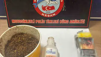 Keşan'da uyuşturucu operasyonu: 2 şüpheli tutuklandı