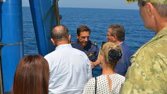 Girne açıklarındaki yolcu gemisi kazası için kurtarma çalışmaları devam ediyor