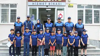 Tokat'ta minik zabıtalar denetim yaptı ve eğlenceli anlar yaşadı