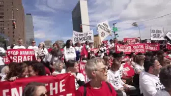 New York’ta yüzlerce kişi Netanyahu’yu protesto etti