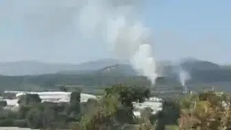Manavgat'ta büyük orman yangınına müdahale devam ediyor